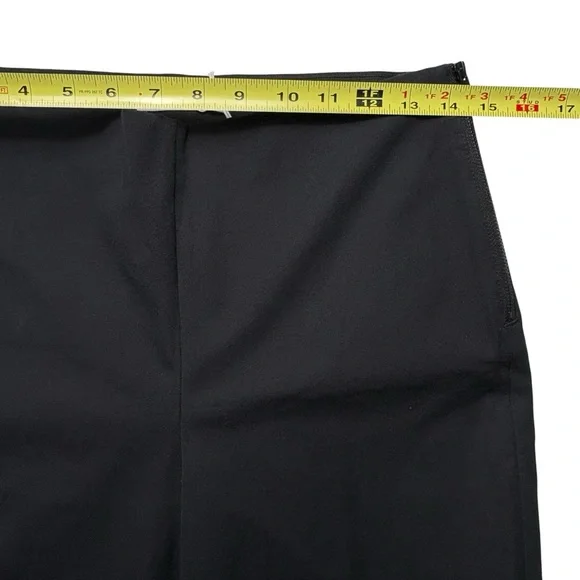 NWT Everlane The Bi-Stretch Side Zip Ankle Work Pant • Size 8 • Black - Picture 9 of 14